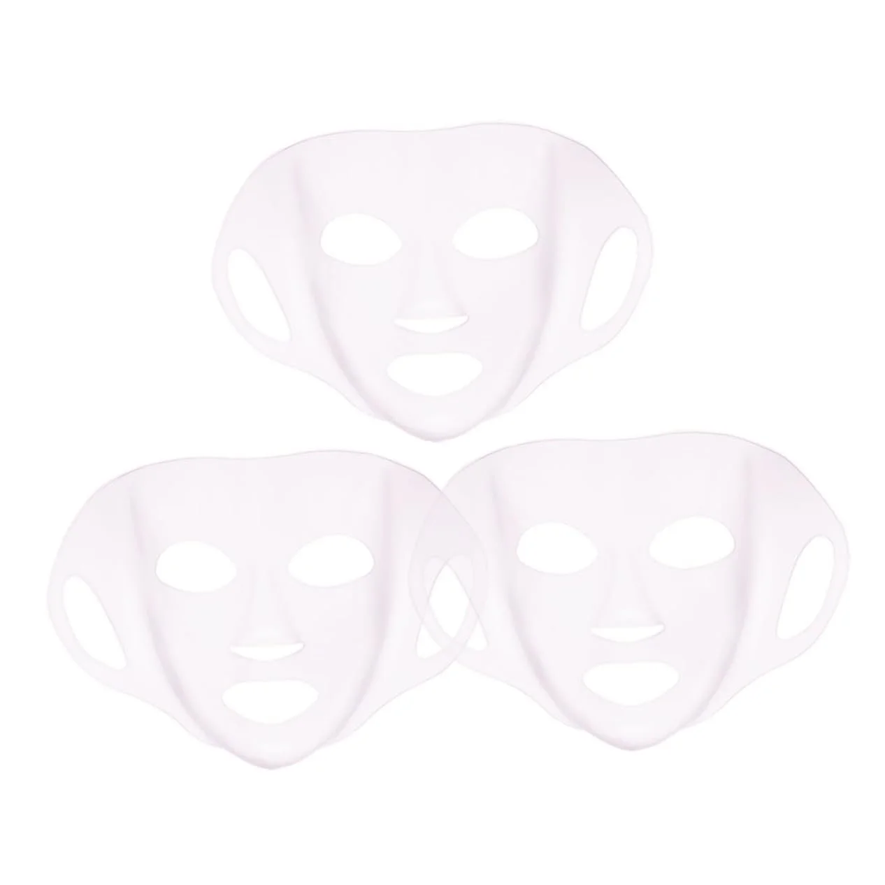 Багаторазова маска для обличчя WRITWAA, частково прозора для догляду за шкірою, фото №1