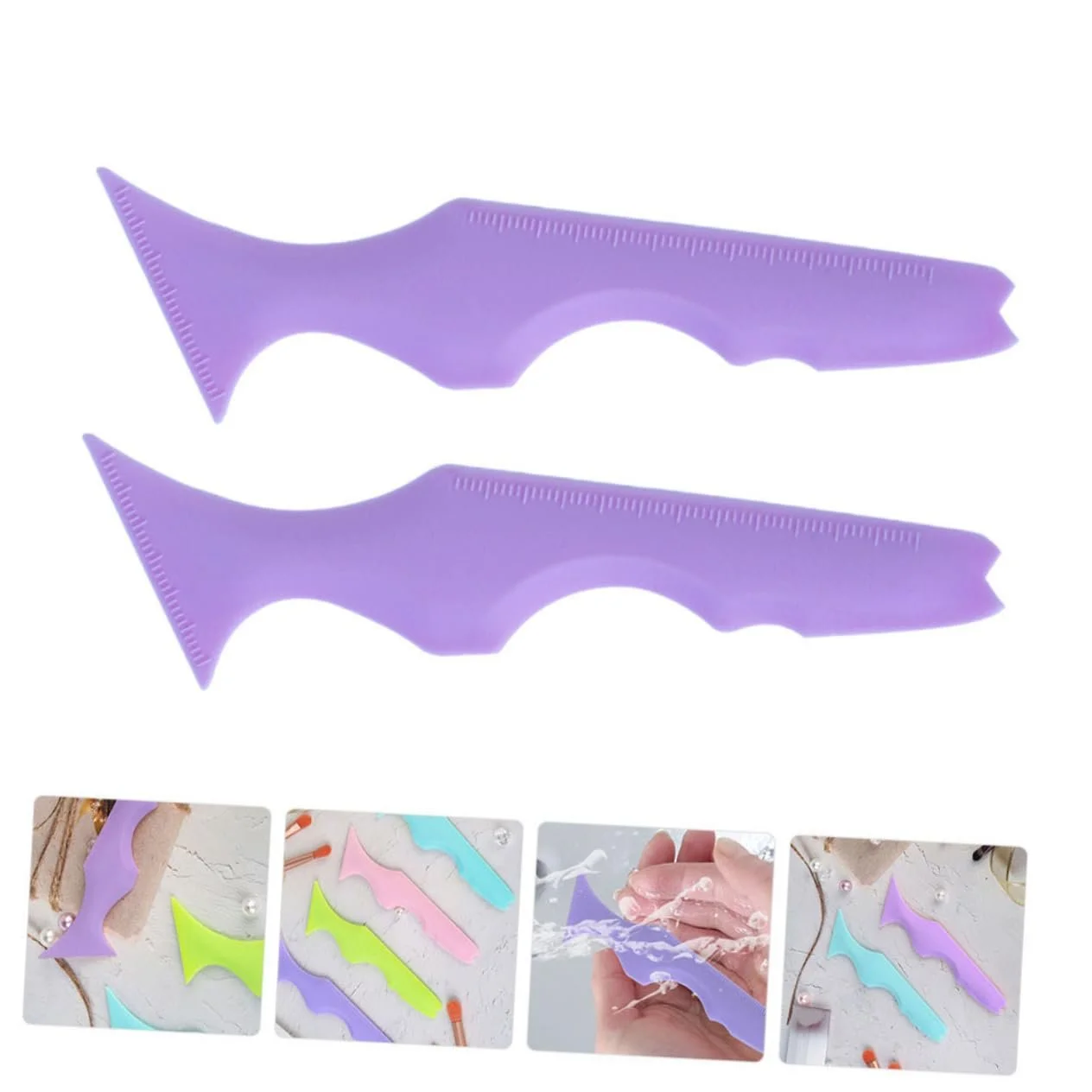 Трафареты для подводки FRCOLOR 8 шт. Силиконовые, фото №4 Трафареты для подводки FRCOLOR 8 шт. Силиконовые, фото №4