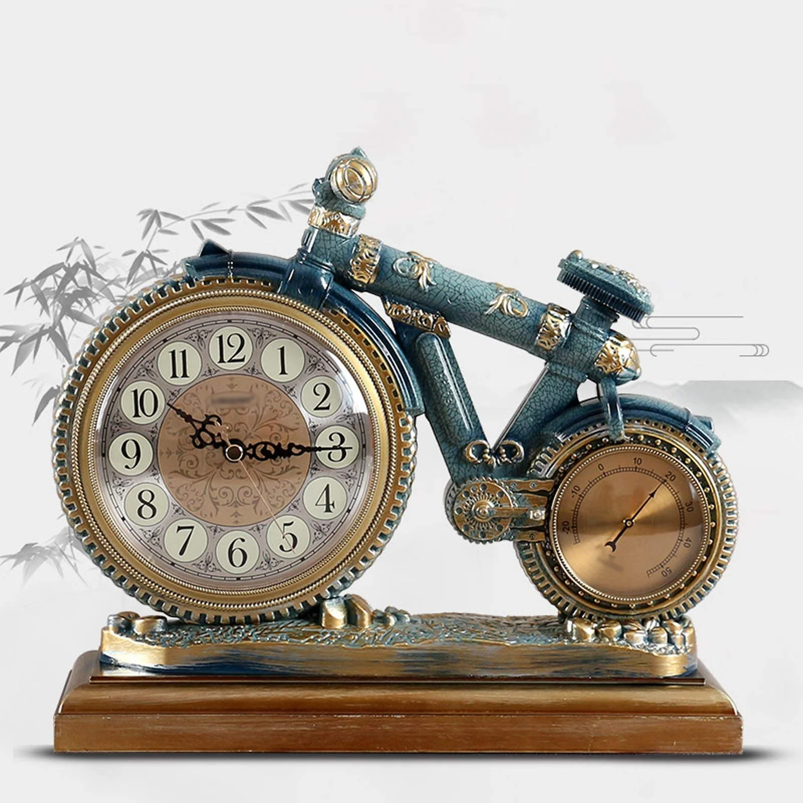 Настільний годинник Yixinzi-2024 Китайський маятниковий, фото №5