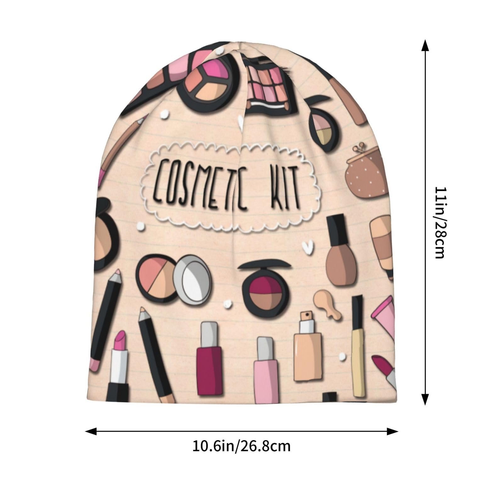 Вязаная шапка Musics Unisex с принтом, фото №6