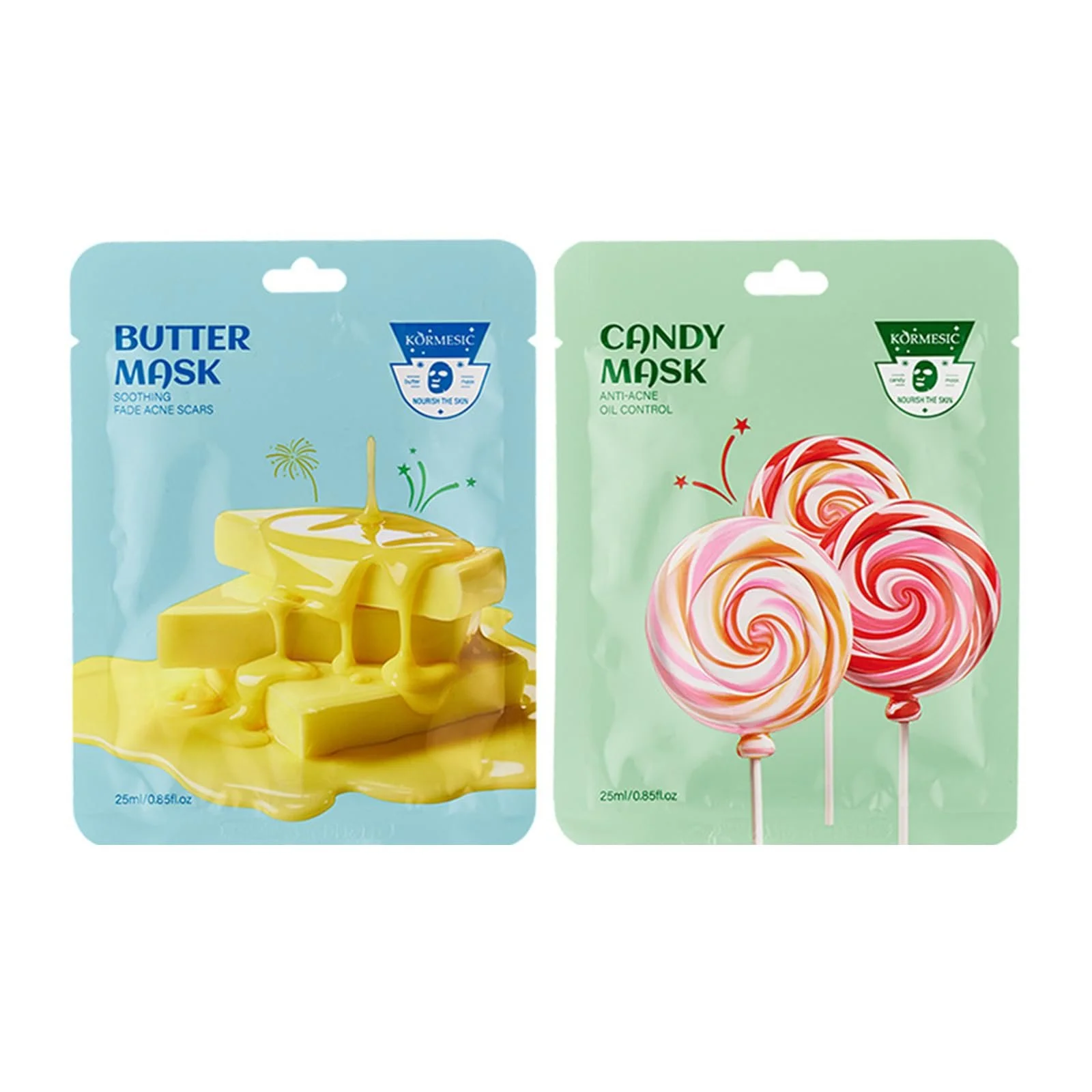 Маска для лица (2 шт. в упаковке) Hydrate Brighten Успокаивающая для женщин, девушек, для всех типов кожи, фото №4