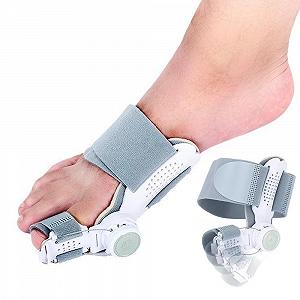Шина для корекції великого пальця стопи Hallux Valgus з силіконовим роздільником для великого пальця, бандаж Hallux Valgus для чоловіків та жінок - Фото 1