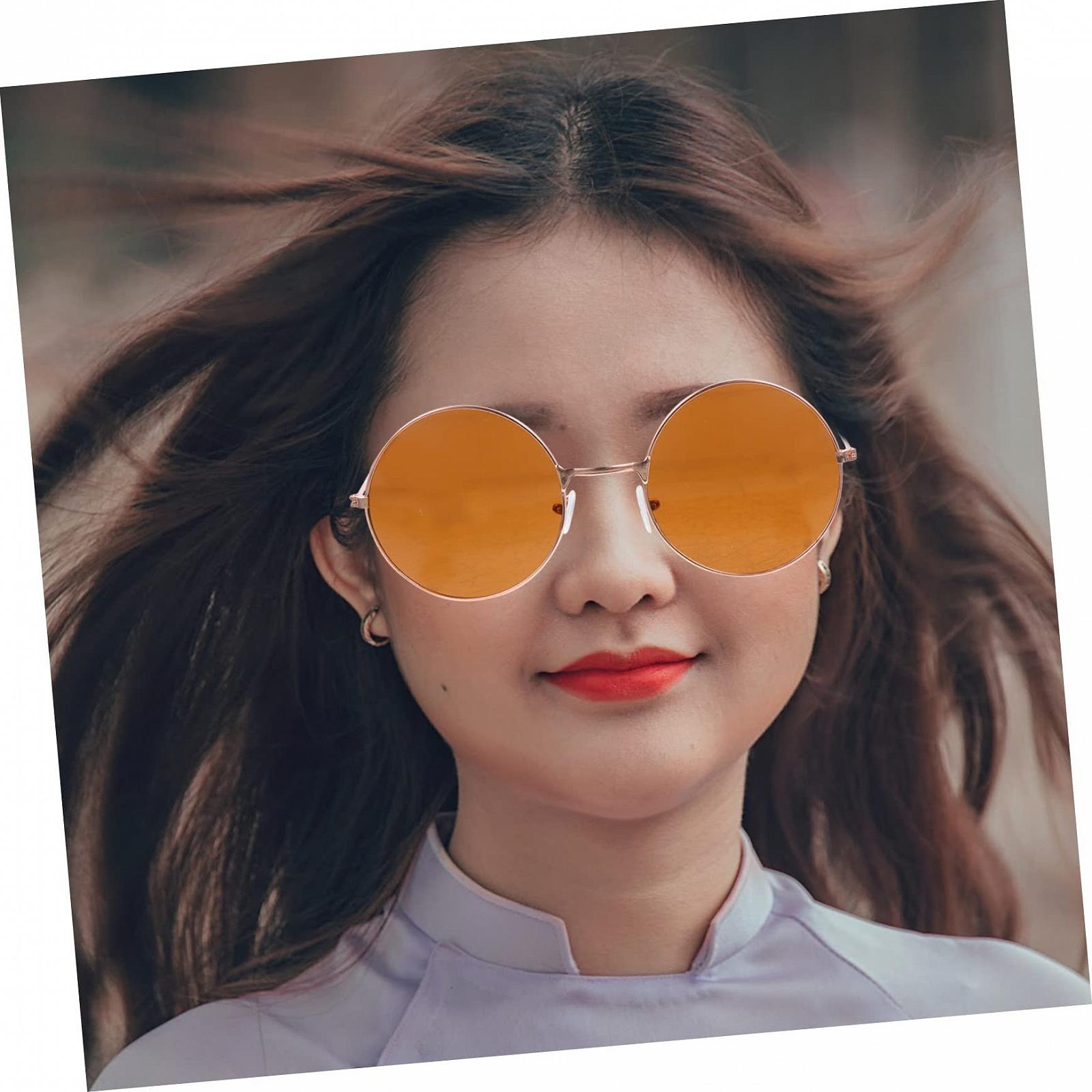 Сонцезахисні окуляри круглі PACKOVE Набір з 6 шт. Різні кольори, фото №4