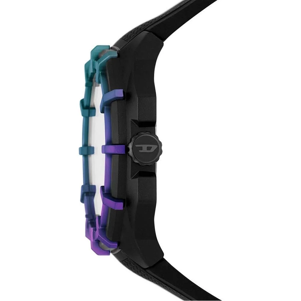 Годинник DIESEL Framed Чоловічий, кварцовий хронограф з трьома стрілками, з силіконовим, фото №3 Годинник DIESEL Framed Чоловічий, кварцовий хронограф з трьома стрілками, з силіконовим, фото №3