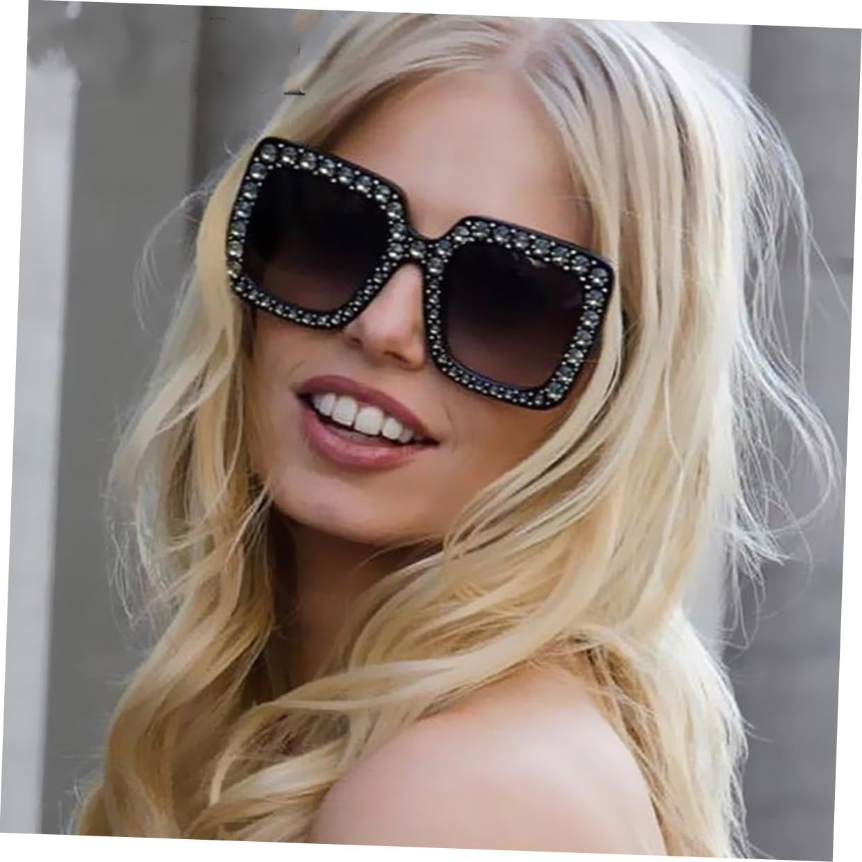 Сонцезахисні окуляри PACKOVE Великого розміру Квадратна оправа Ацетат Для жінок, фото №8 Сонцезахисні окуляри PACKOVE Великого розміру Квадратна оправа Ацетат Для жінок, фото №8