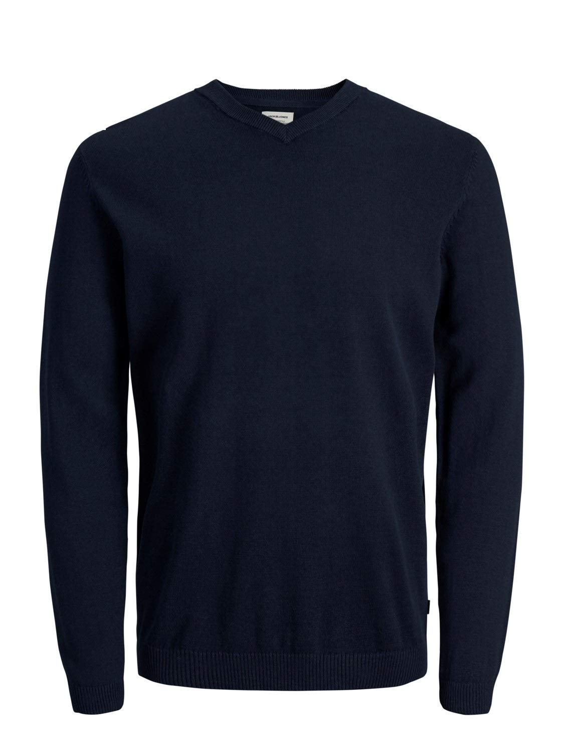 Джемпер з V-подібним вирізом JACK & JONES Чоловічий Трикотажний, фото №1
