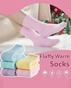 М'які Пухнасті Шкарпетки Жіночі 5 Пар Розмір 35-41 synthetic.ua - Фото 1