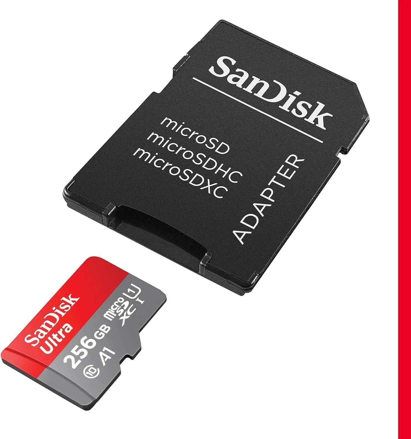 Карта памяти SanDisk Ultra Android microSDXC 256GB + Adapter UHS-I Class 10 U1 A1, фото №2 Карта памяти SanDisk Ultra Android microSDXC 256GB + Adapter UHS-I Class 10 U1 A1, фото №2