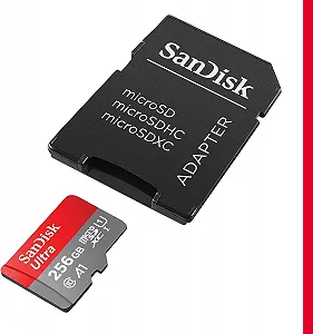 Карта памяти SanDisk Ultra Android microSDXC 256GB + Adapter UHS-I Class 10 U1 A1 synthetic.ua - Фото 1