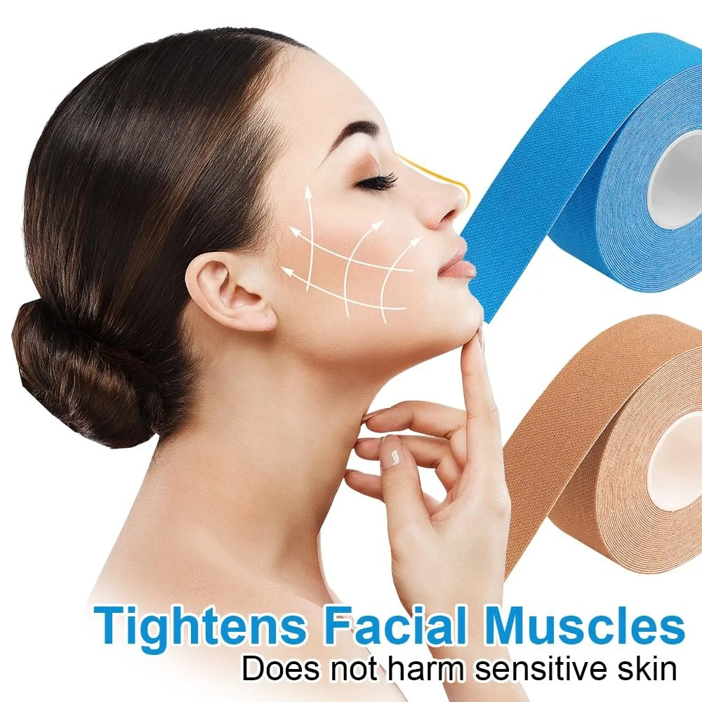 Набор лент для подтяжки лица 4 шт, многофункциональная лента для укрепления и подтяжки кожи, фото №3