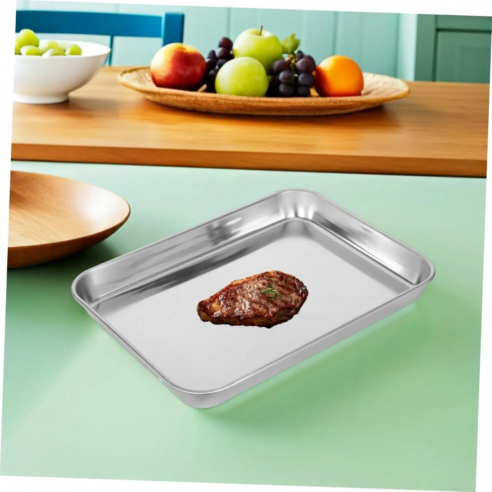 Форма для выпечки Garneck нержавеющая сталь плоское дно, фото №5