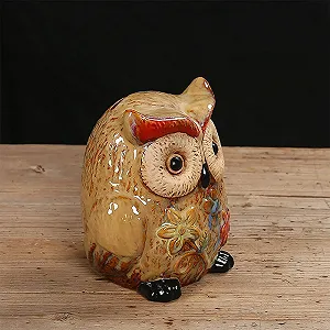 Скарбничка керамічна Сова synthetic.ua - Фото 1