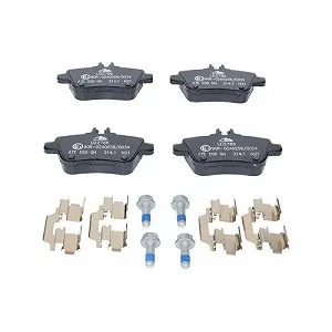 Комплект гальмівних колодок, дискове гальмо ATE Ceramic 13.0470-2786.2 для MERCEDES-BENZ synthetic.ua - Фото 1