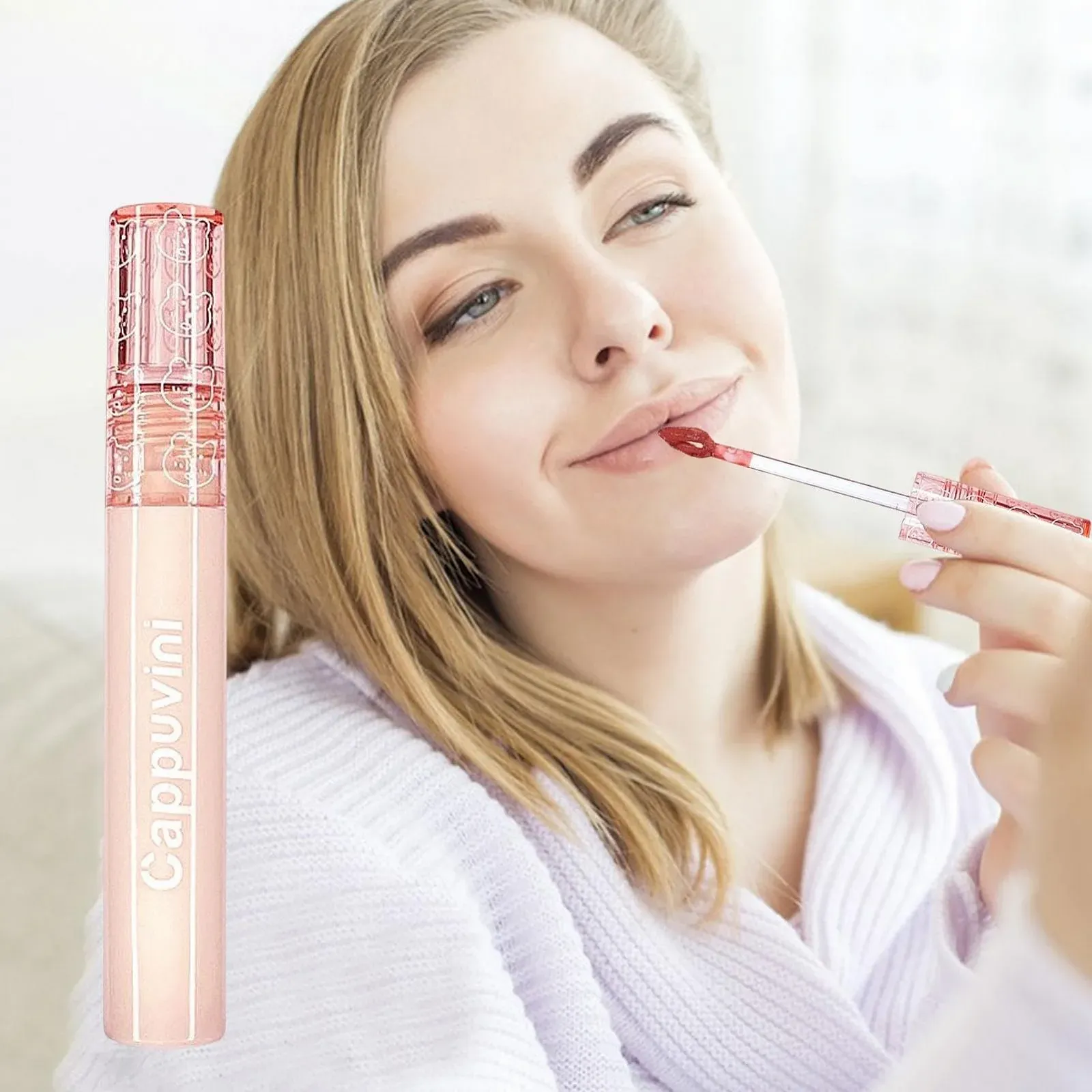 Тінт для губ Fleck Зволожуючий корейський блиск для губ, Стійкий дзеркальний, фото №3