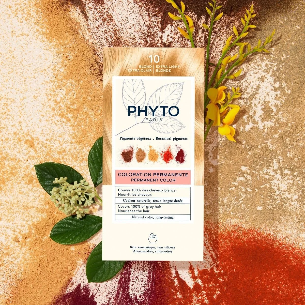 Стійка Фарба для Волосся PHYTO PhytoColor 10 Дуже Світлий Блонд 112 мл, фото №2 Стійка Фарба для Волосся PHYTO PhytoColor 10 Дуже Світлий Блонд 112 мл, фото №2