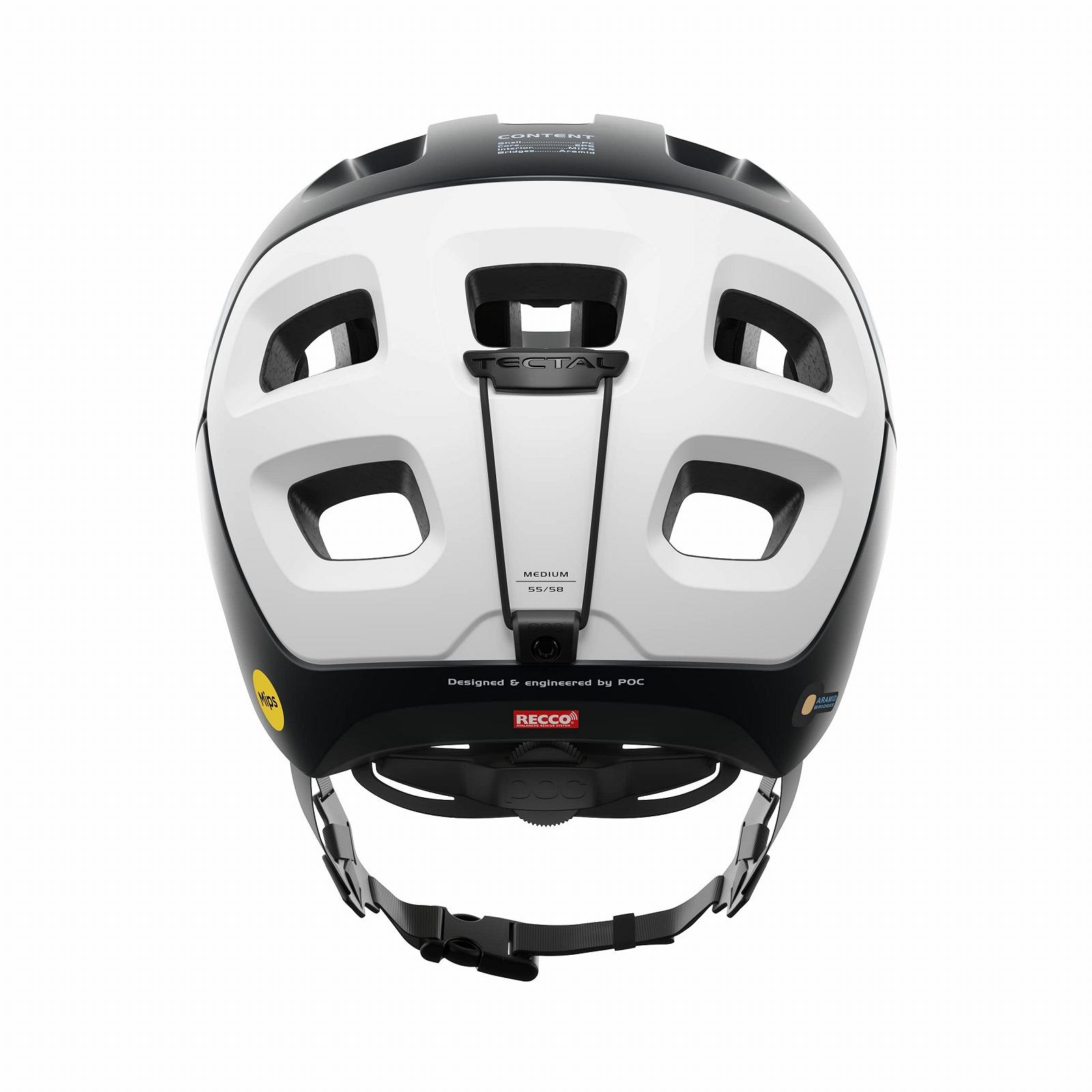 Шлем велосипедный POC Tectal Race MIPS - Trail, Enduro и All-Mountain с арамидным усилением, инновационной системой регулировки размера и технологией MIPS, фото №4