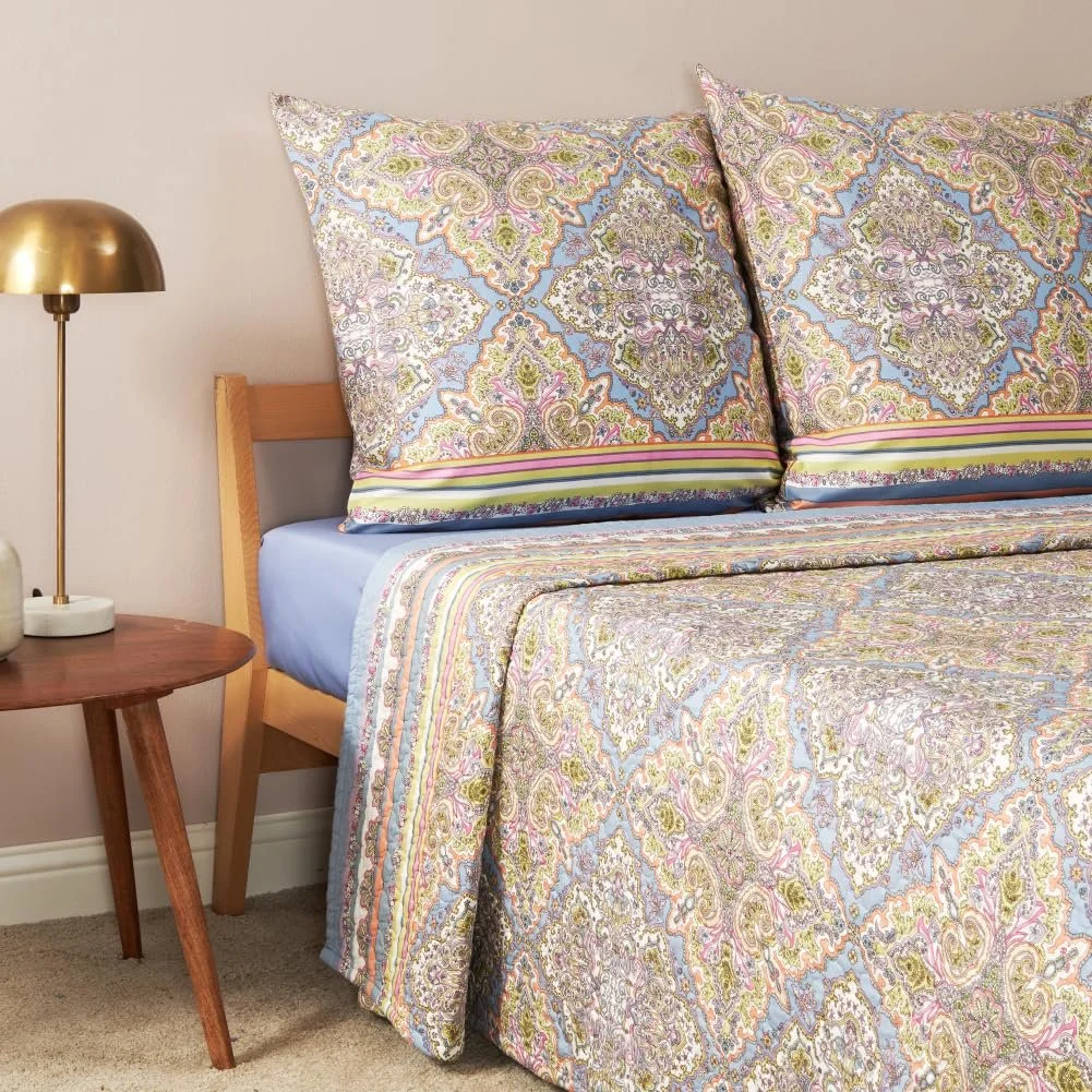 Покривало Bassetti Marechiaro 9328501 Бавовна Лаванда L1 265 x 255 см, фото №3 Покривало Bassetti Marechiaro 9328501 Бавовна Лаванда L1 265 x 255 см, фото №3