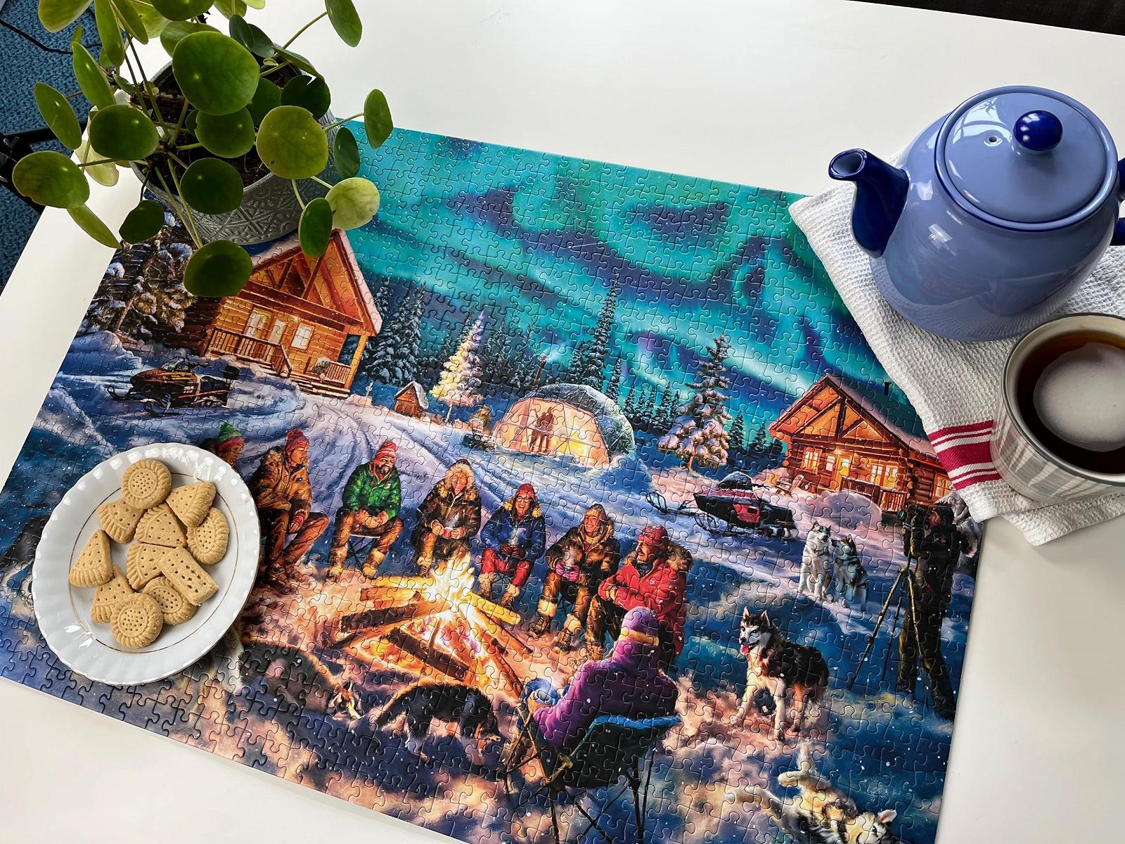 Пазл A Night of Northern Lights 1000 элементов, фото №7 Пазл A Night of Northern Lights 1000 элементов, фото №7