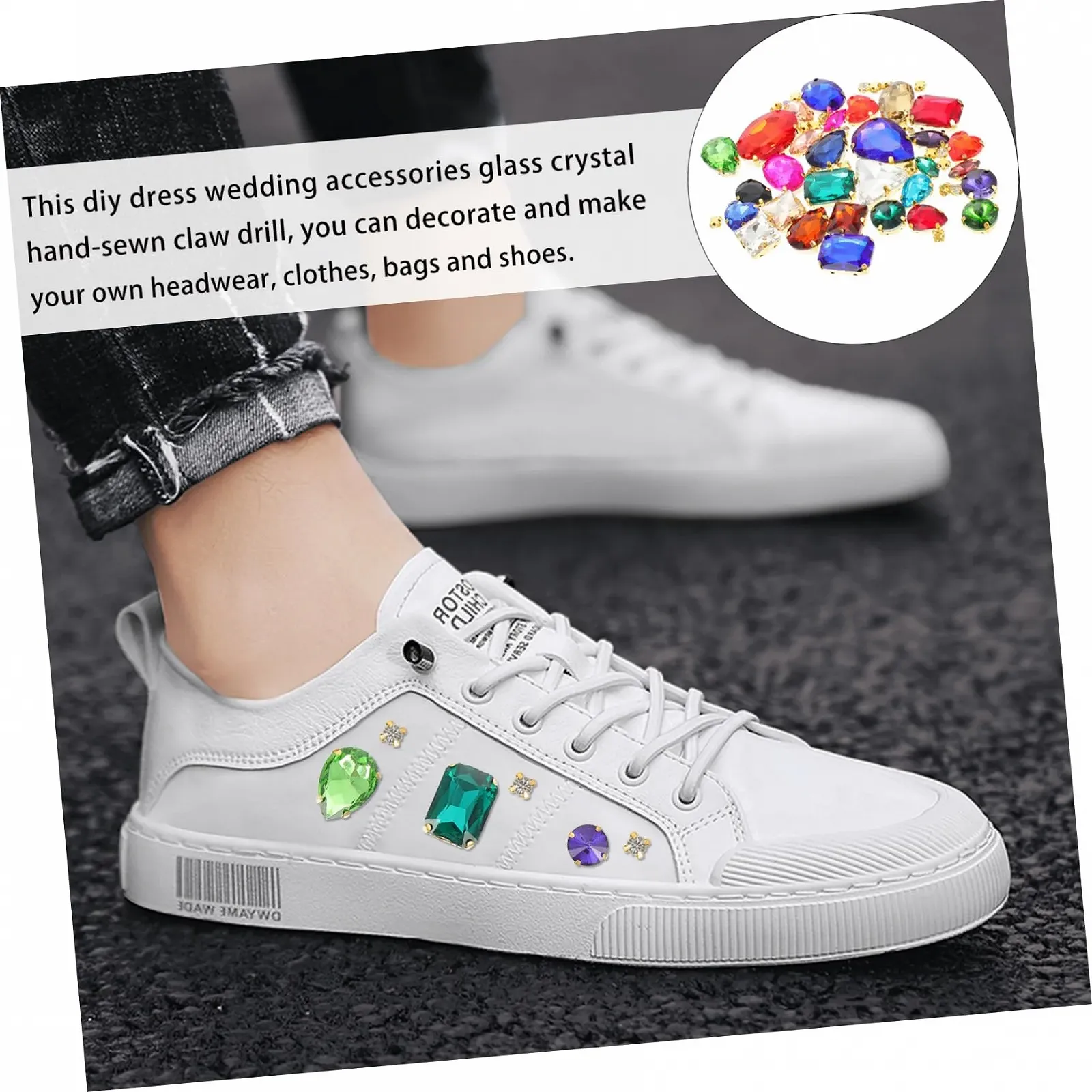 Стрази Скляні NUOBESTY Аксесуари для прикрас, фото №7