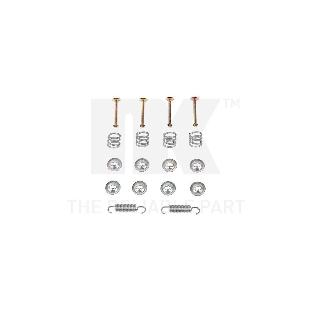 Комплект аксесуарів гальмівних колодок NK 7930564 для MITSUBISHI PROTON, фото №1