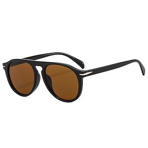 Солнцезащитные очки Круглые Long Keeper для мужчин и женщин Ретро Авиаторы - Фото 1