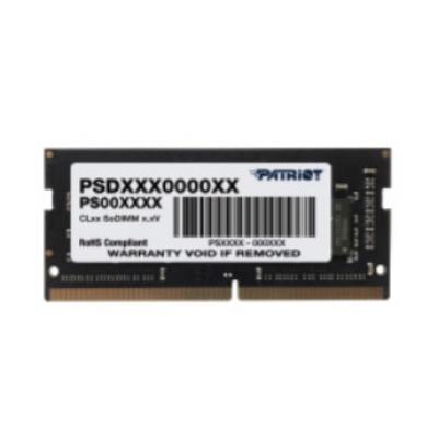 Оперативна пам'ять для ноутбука SoDIMM DDR4 4GB 2666 MHz Patriot PSD44G266681S, фото №1