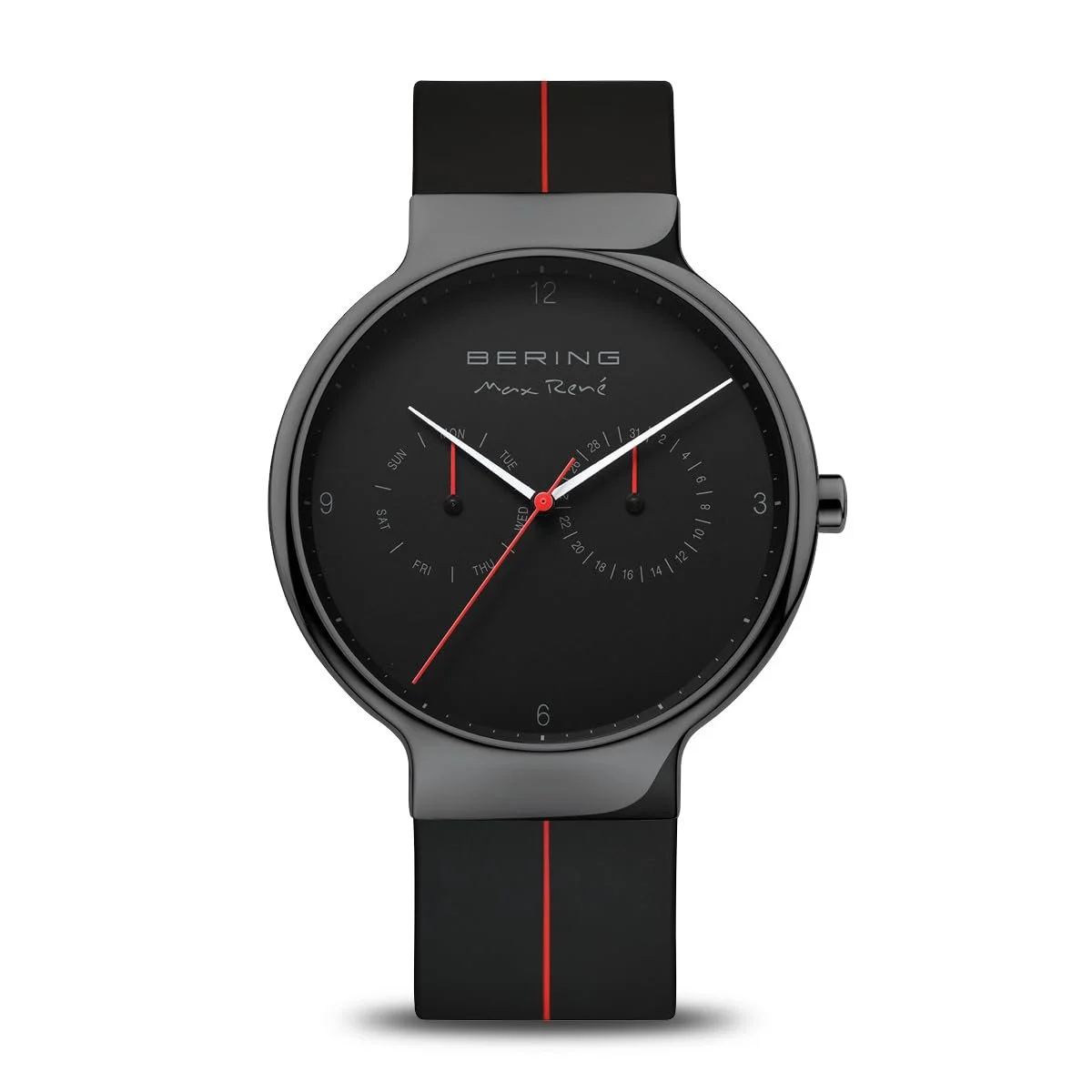 Мужские кварцевые часы BERING 42 мм, корпус из нержавеющей стали, циферблат, миланский браслет, сапфировое стекло, 5 ATM, 15542, фото №1 Мужские кварцевые часы BERING 42 мм, корпус из нержавеющей стали, циферблат, миланский браслет, сапфировое стекло, 5 ATM, 15542, фото №1