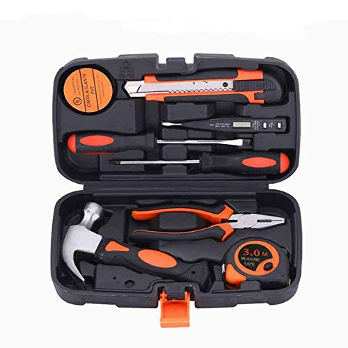 Набір інструментів General Household Repair 9 шт. з пластиковим футляром, фото №1