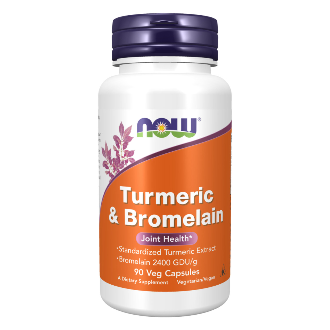 Turmeric Bromelain 90 vcaps, фото №1