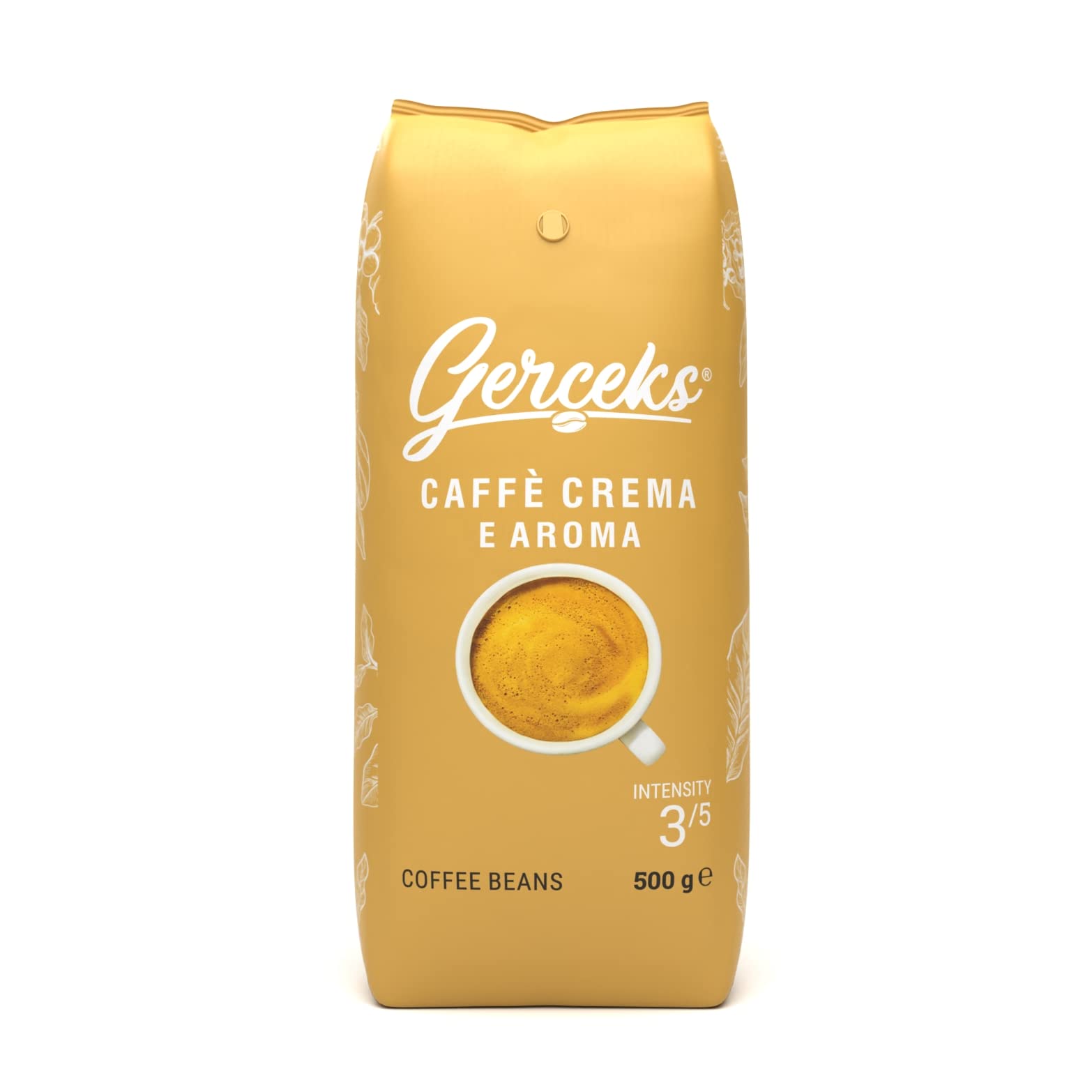 Кавові зерна GERCEKS Набір для дегустації 1 кг, Еспресо кава та Caffe Crema, Зерна еспресо міцні та шоколадні, Кава Barista Bean з низькою кислотністю, Арабіка та Робуста, Середня обжарка, фото №2