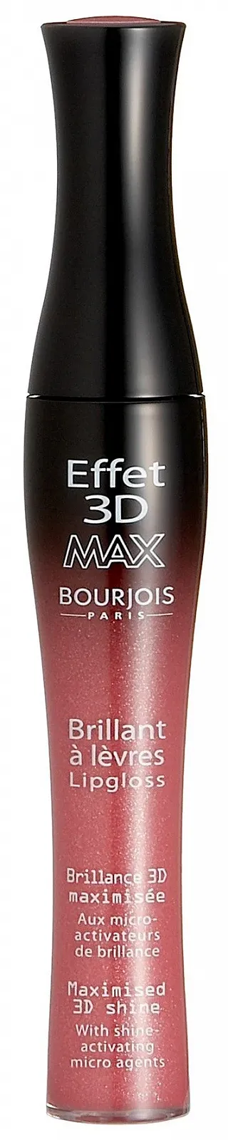 Блиск для губ Bourjois Effet 3D Max Rose Eclat, фото №1 Блиск для губ Bourjois Effet 3D Max Rose Eclat, фото №1