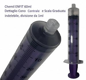 Шприцы для энтерального применения 50шт Avanos ENFit SYR-60S 60ml synthetic.ua - Фото 1