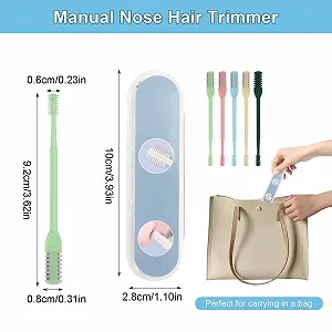 Double Sided 2-in-1 тример для волосся носа унісекс 5 шт. synthetic.ua - Фото 1