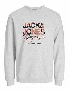 Толстовка JACK&JONES JUNIOR Jungen Joraruba AOP Branding Sweat Crew N Mni - Фото 1