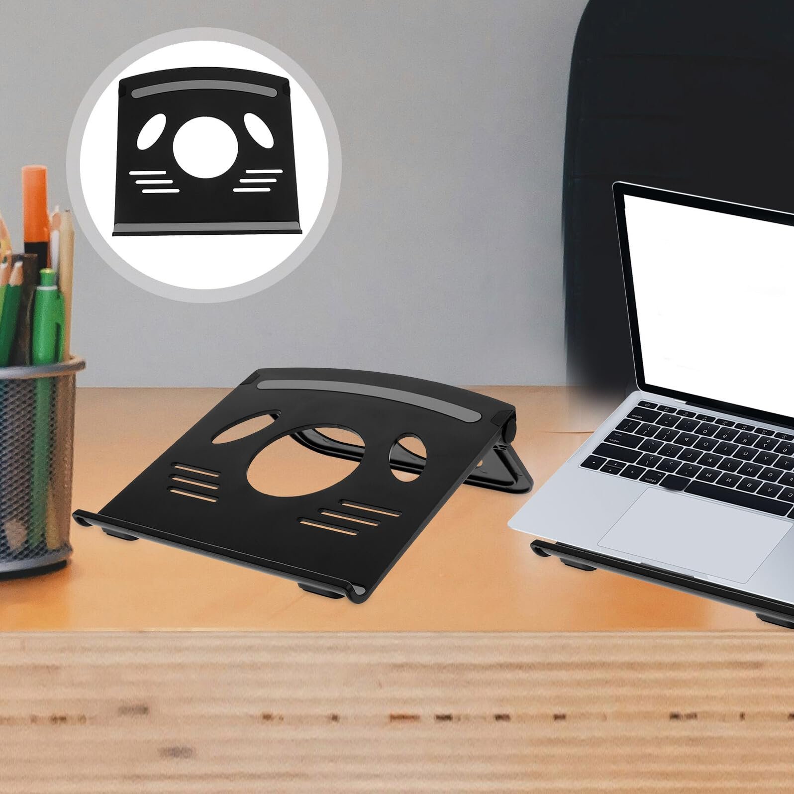 Подставка для ноутбука ABS и силикон, фото №4