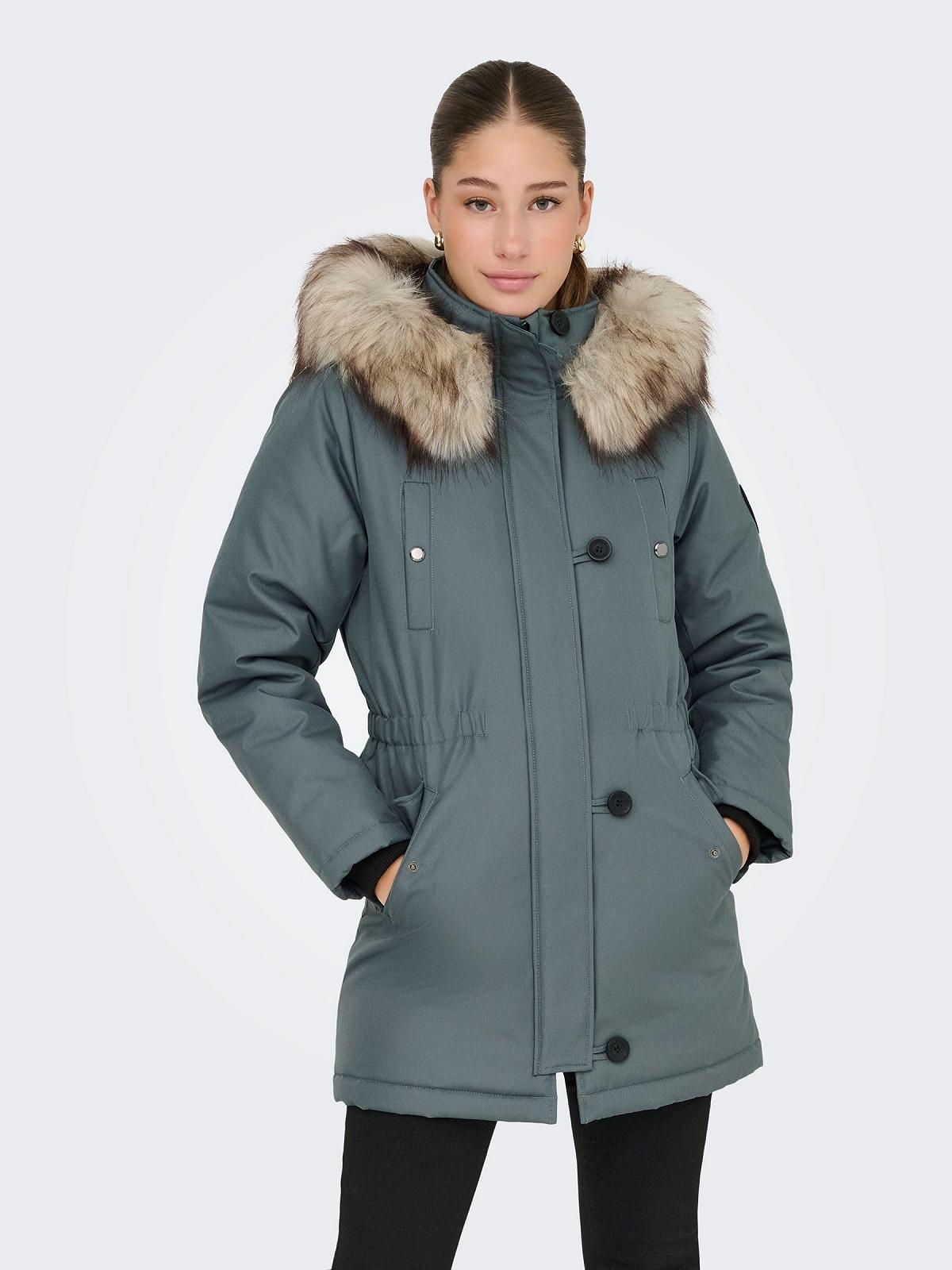 Парка ONLY Женская Onliris Fur Winter Life CC OTW, фото №5