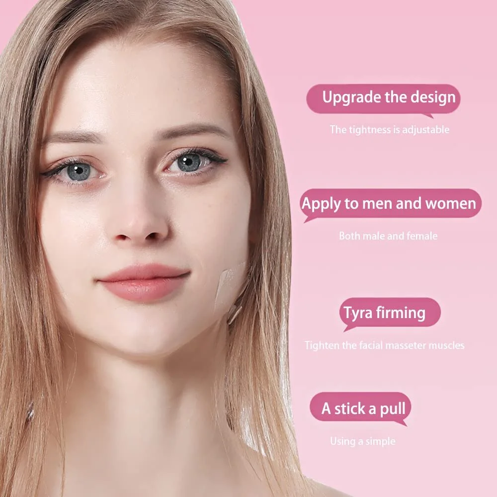 Стрічки для підтяжки обличчя Cdemiy, 20 шт в упаковці, прозорі патчі для обличчя, фото №4