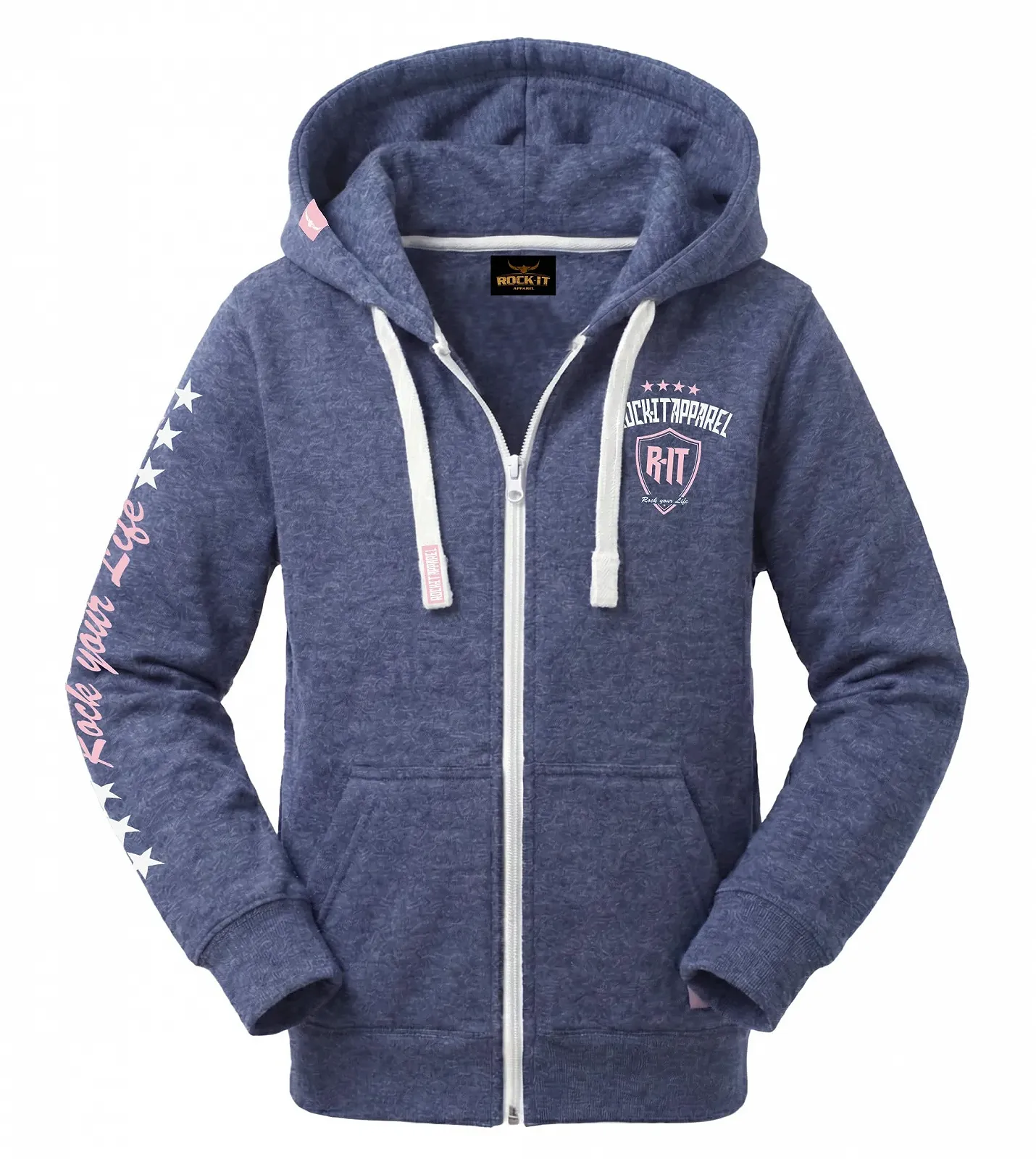 Детская куртка с капюшоном ROCK-IT Apparel Mel I Премиум Унисекс Худи Очень мягкая ткань с принтом на рукаве Размеры 98-164, фото №1