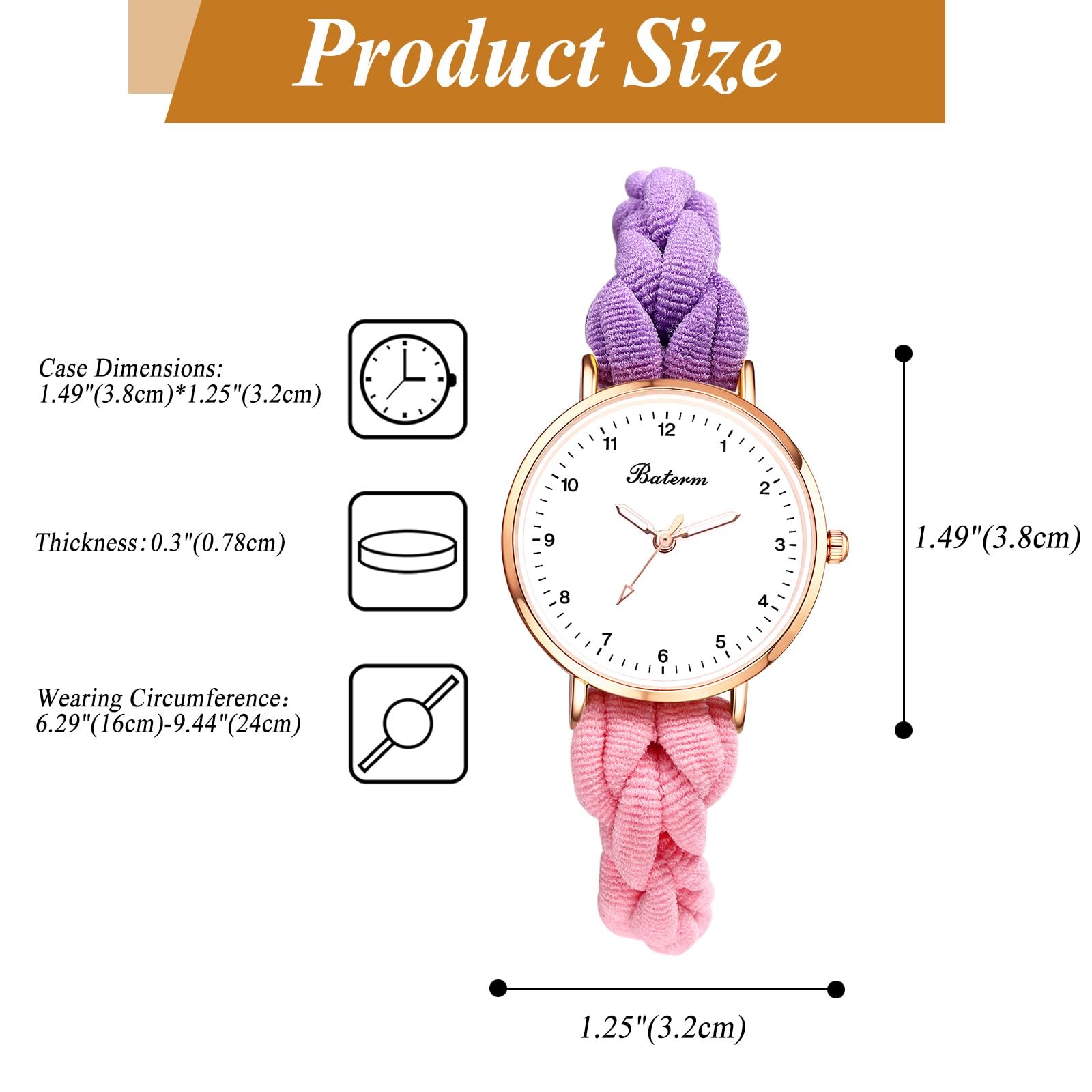 Женские часы JewelryWe, эластичный браслет, аналоговые, кварцевые, плетеный разноцветный эластичный тканевый ремешок, ультратонкие, легкие, фото №2 Женские часы JewelryWe, эластичный браслет, аналоговые, кварцевые, плетеный разноцветный эластичный тканевый ремешок, ультратонкие, легкие, фото №2