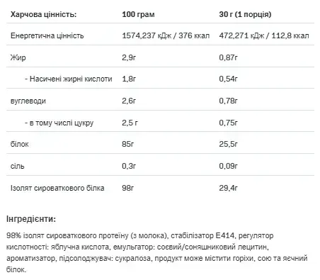Isolate Protein 2000g Strawberry, фото №2