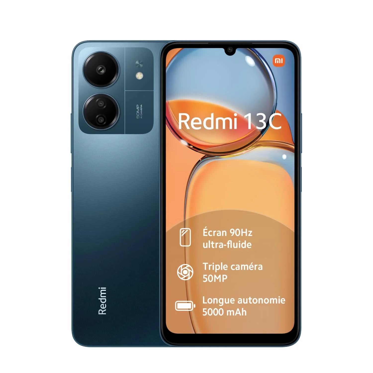 Смартфон Xiaomi Redmi 13C 4/128GB Navy Blue, фото №1