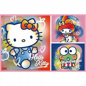 Пазл Trefl 2-в-1 Hello Kitty and Friends 2 x 200 елементів для підлітків synthetic.ua - Фото 1