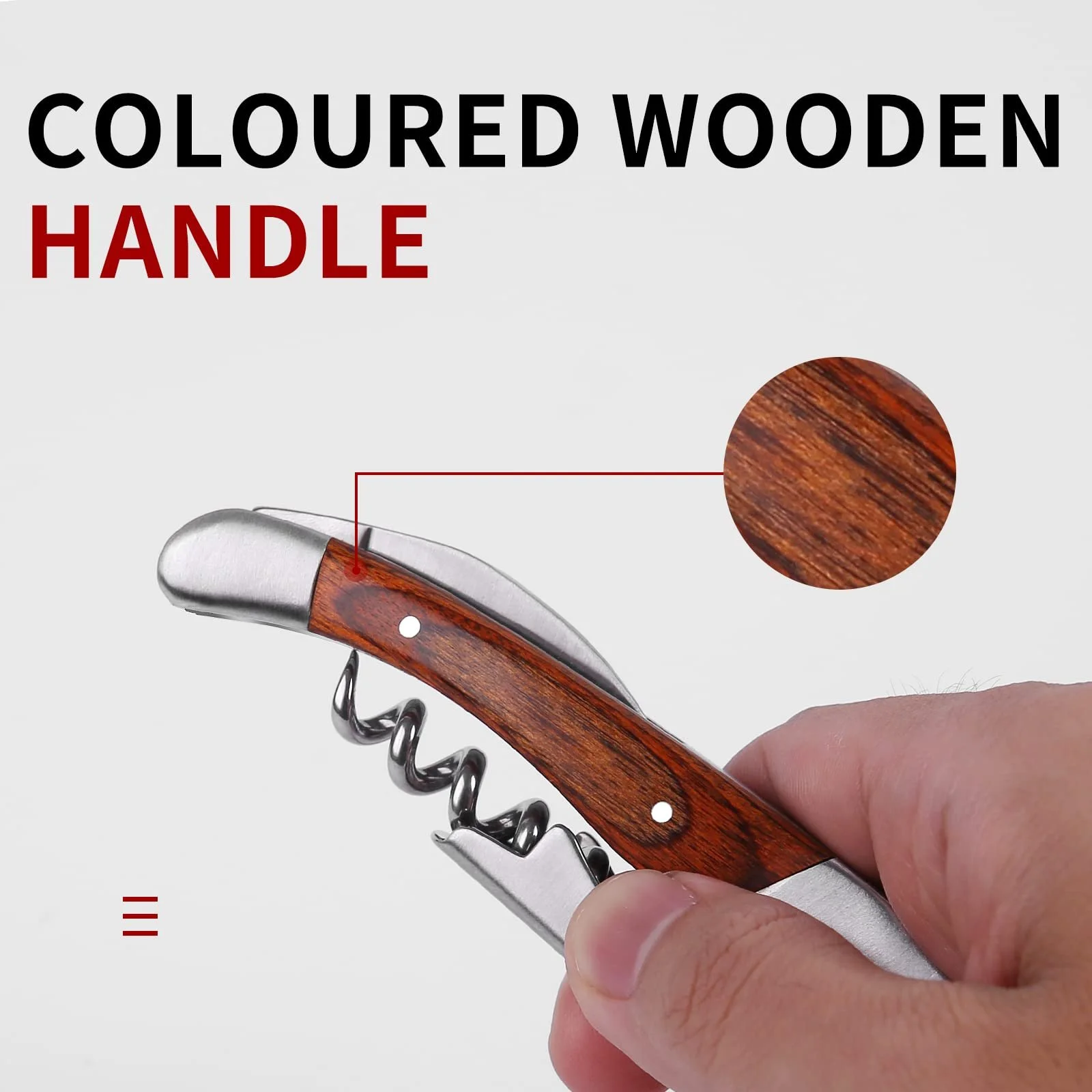 Штопор Професійний Відкривачка для винних пляшок, фото №3