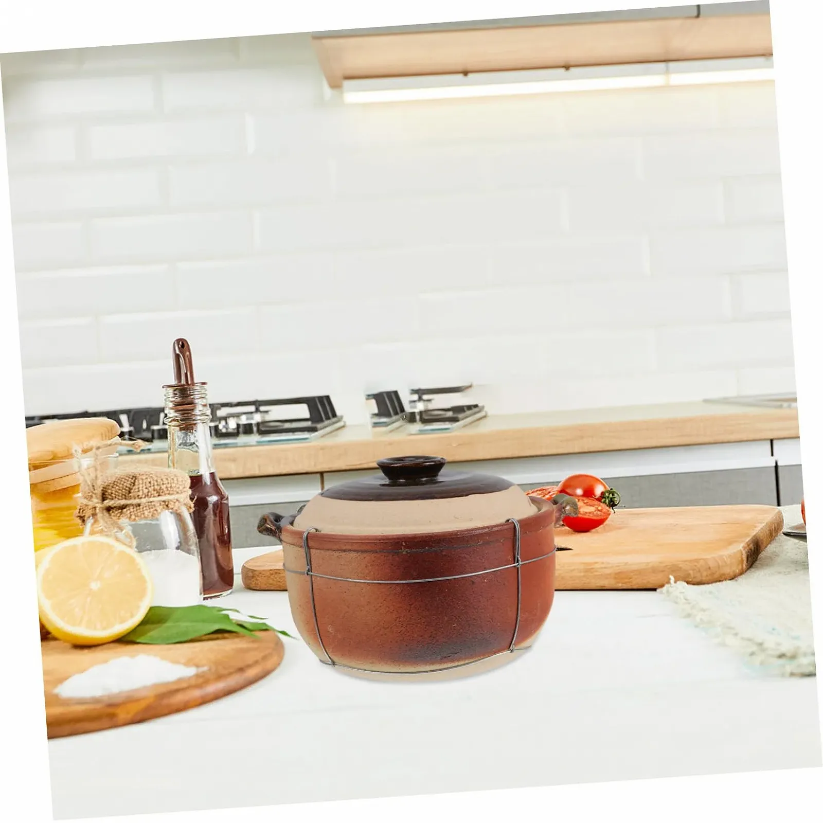 Каструля Healifty кам'яна традиційна китайська для тушкування та супів, фото №5