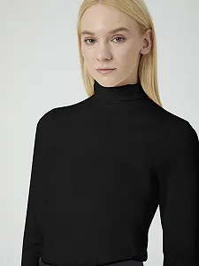 Жіночий гольф LTB Jeans Zepehe Skinny Fit Black - M synthetic.ua - Фото 1