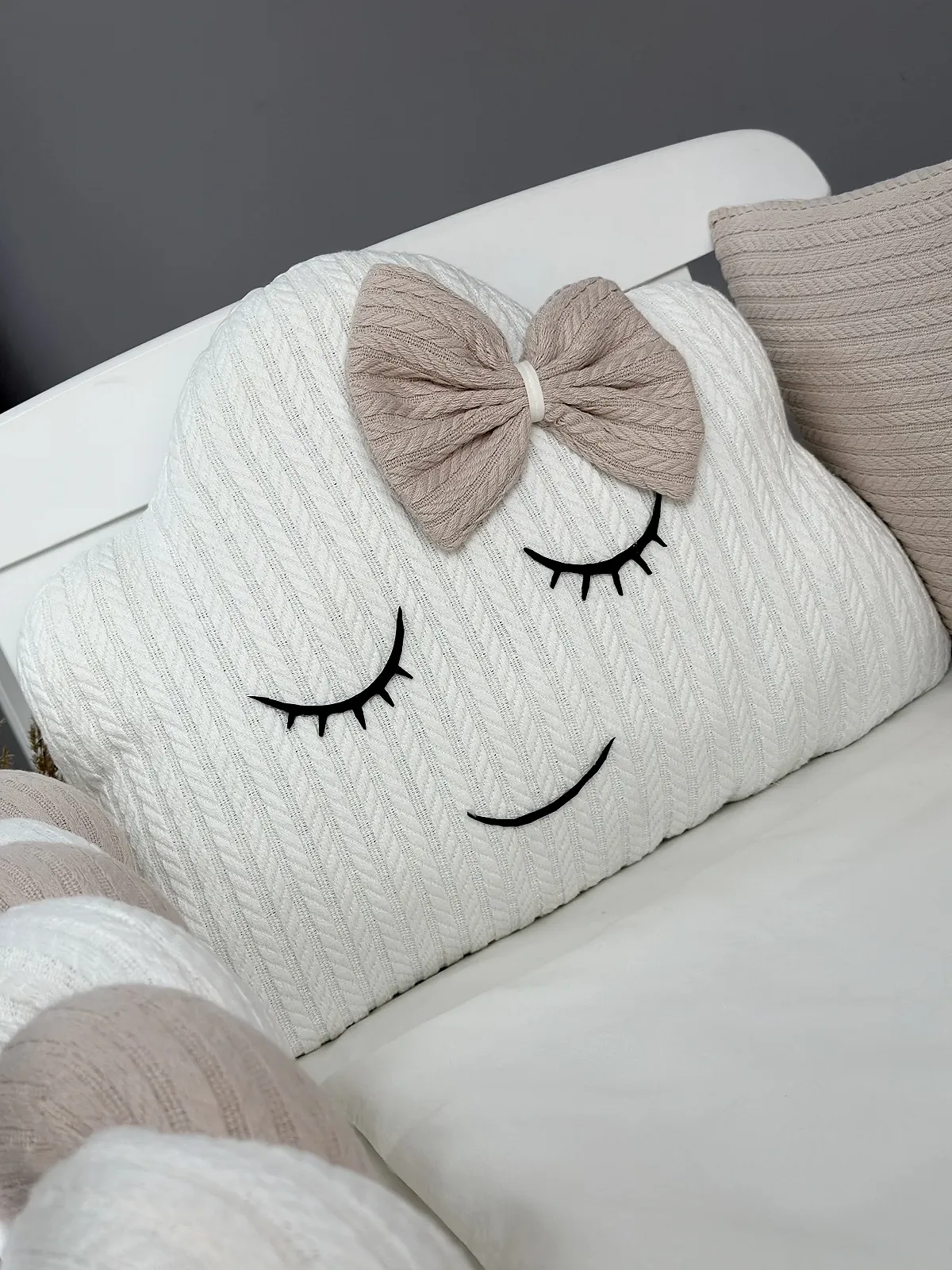 Комплект постільної білизни для новонародженого Сон Хмаринка бежевий, фото №7