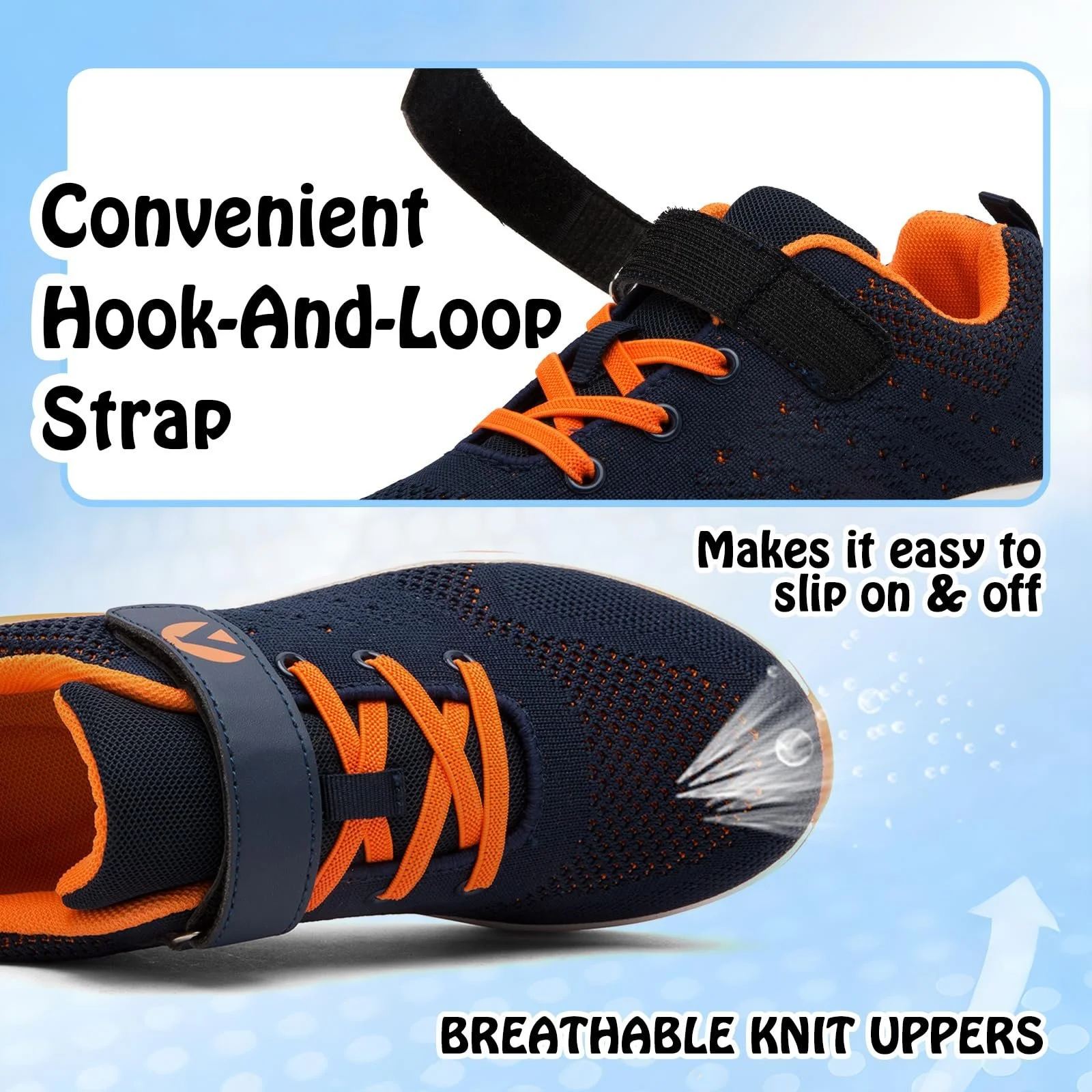 Кроссовки Детские Спортивные Легкие Дышащие Теннисные Школьные Для Бега Размер 30-39, фото №3