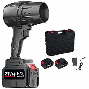 Електрична повітродувка Hulaiyaa 2 швидкості 35 000 rpm 2x 21 V 1500 mAh - Фото 1