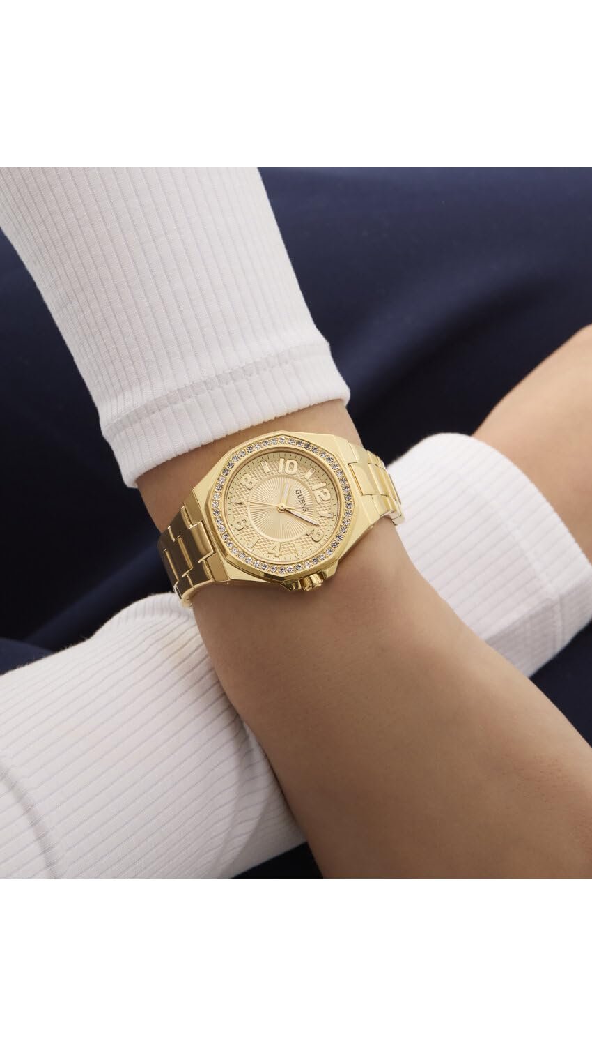 Жіночий годинник GUESS Contessa GW0877L2 Золотий, фото №5