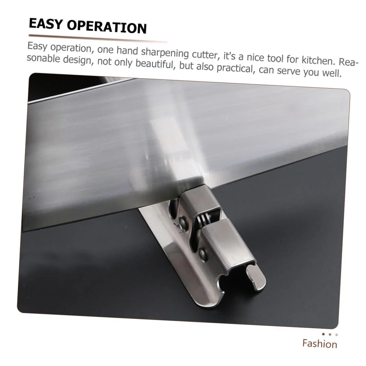 Точилка для ножей BESPORTBLE из нержавеющей стали ручная эргономичная, фото №5